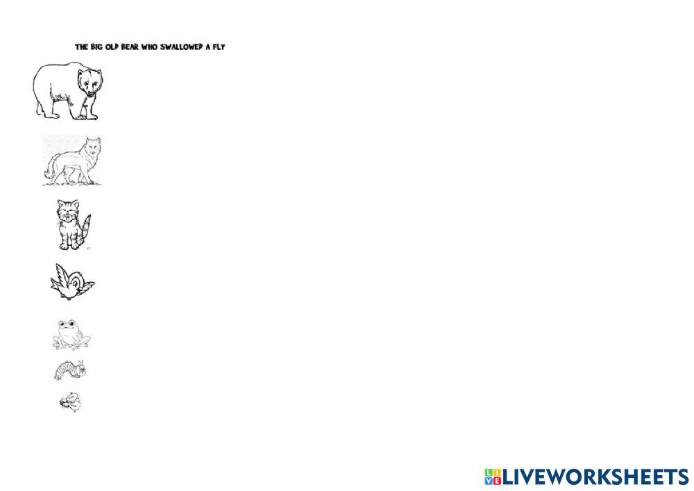 The big old bear who swallowed a fly