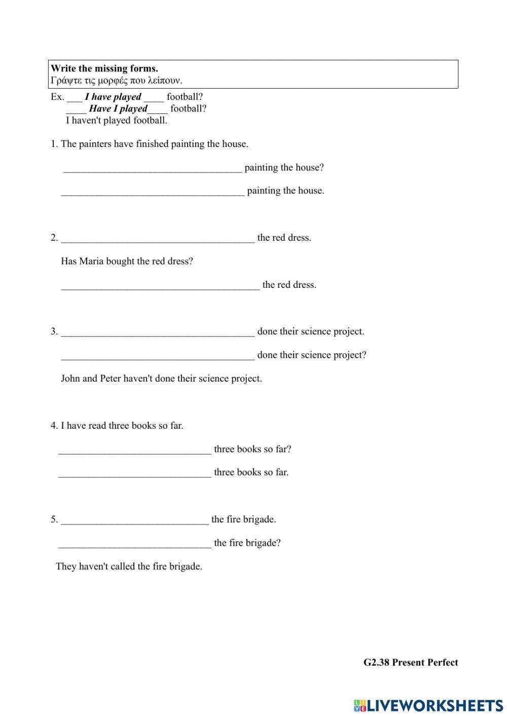 Bsenior Worksheet 38