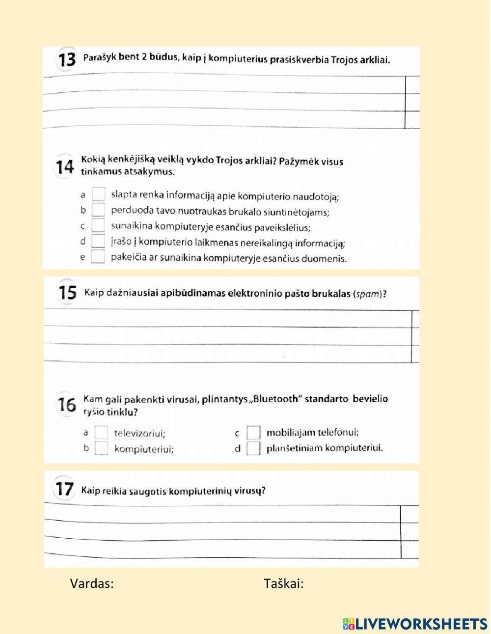 Lietuvių k.Teksto suvokimas