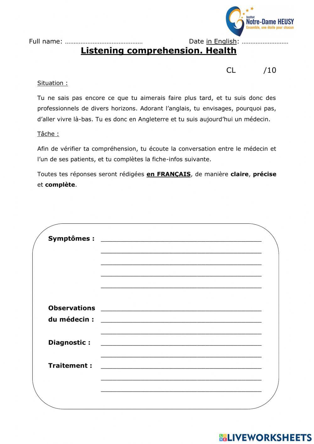 At the doctor's (CA)