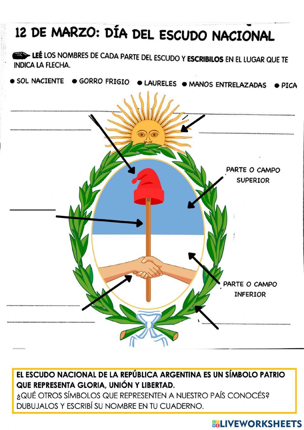 Escudo Nacional argentino