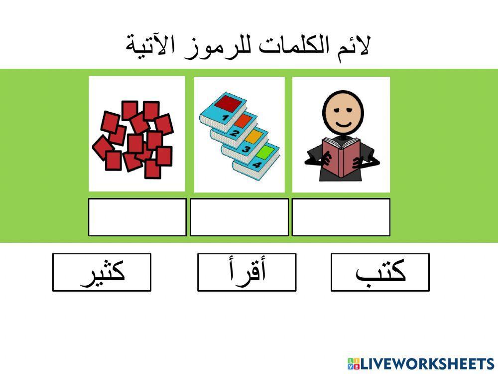 قصة انا استطيع - ملائمة كلمة صورة ورمز