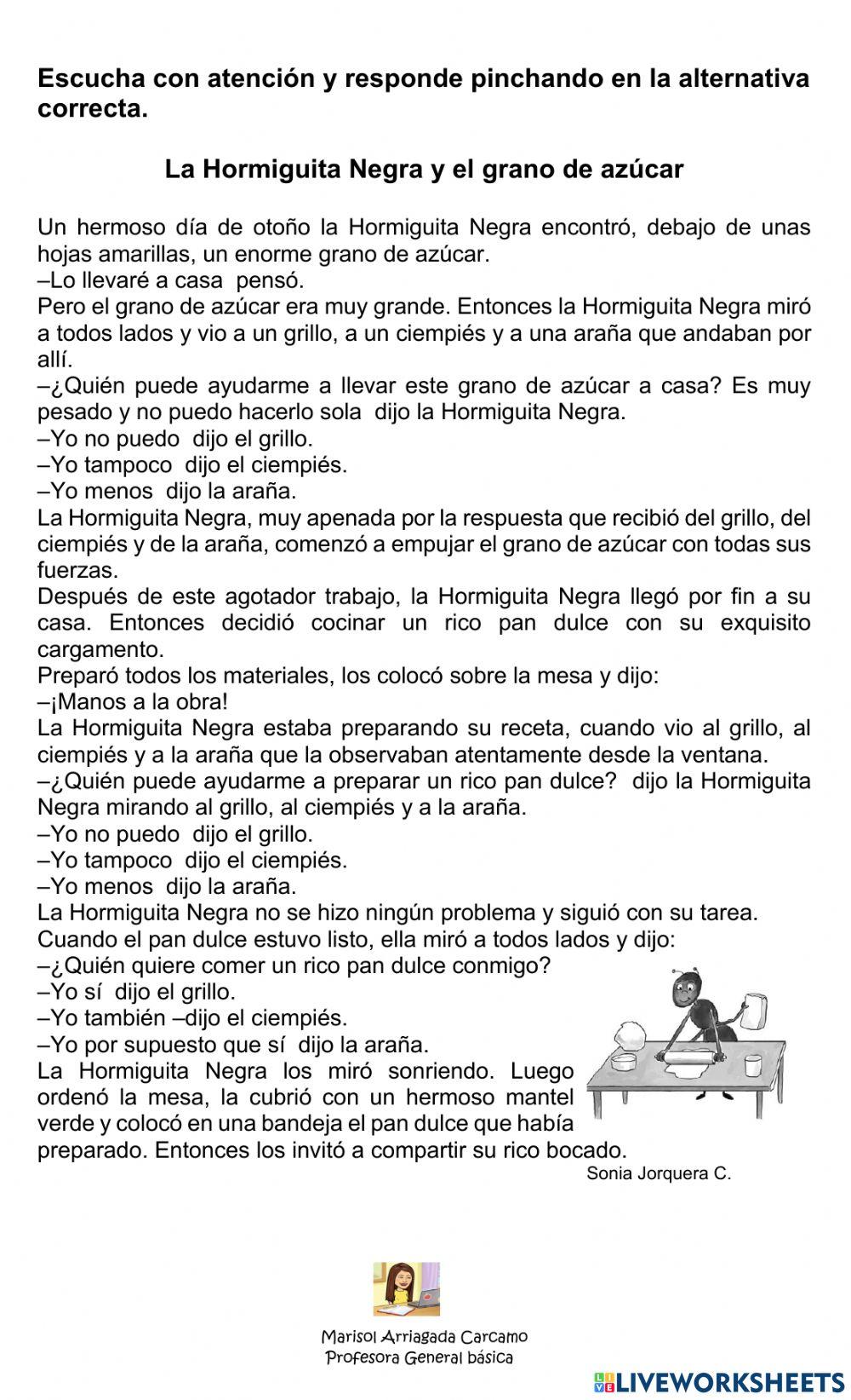 Evaluación diagnostica lenguaje