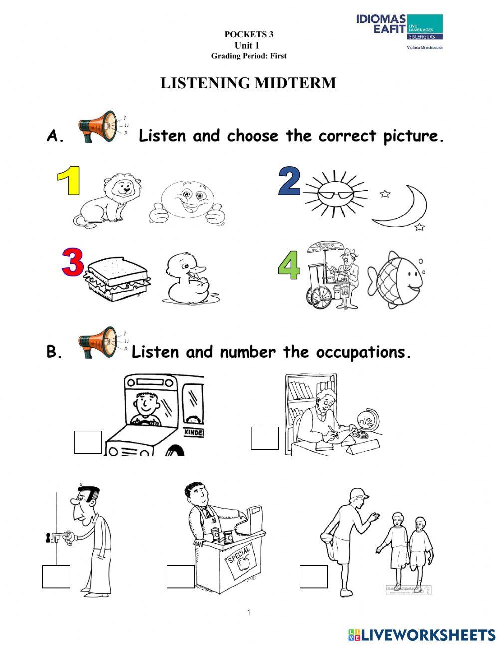 Pockets 3-unit 1-midterm