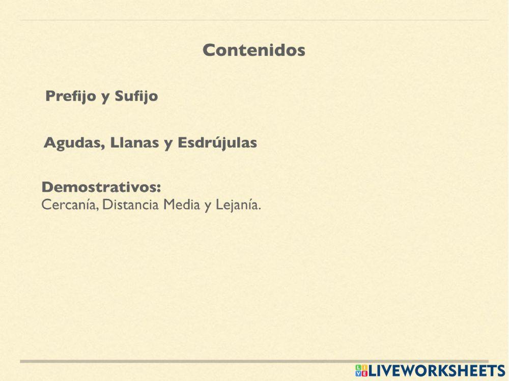 Examen de Lengua 1 (Segunda Parte)