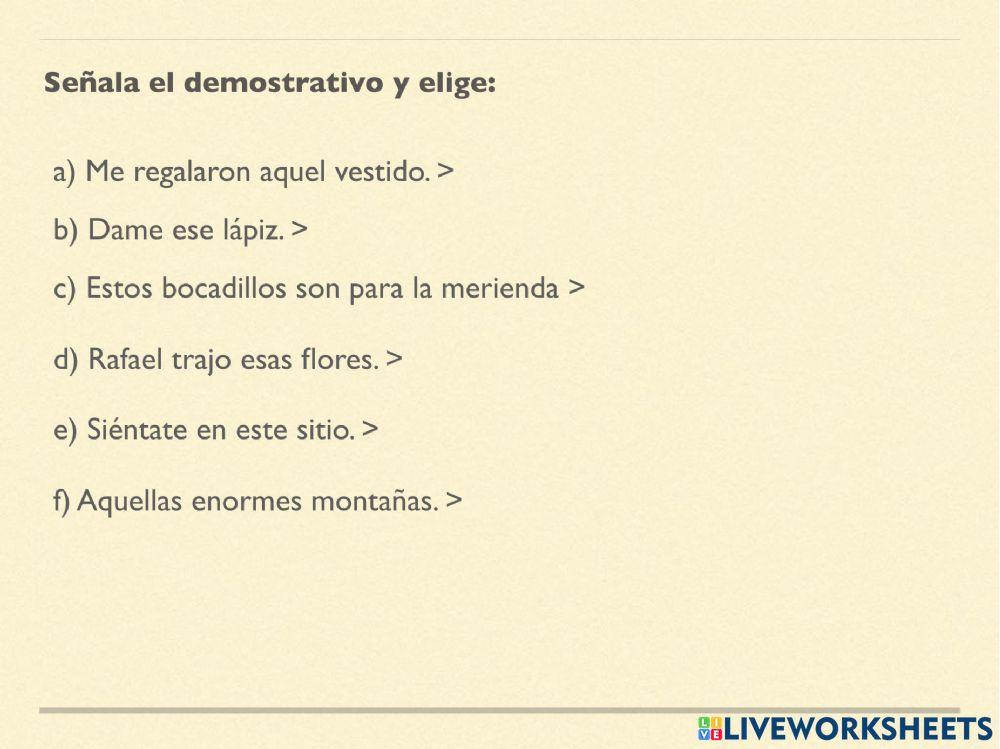 Examen de Lengua 1 (Segunda Parte)