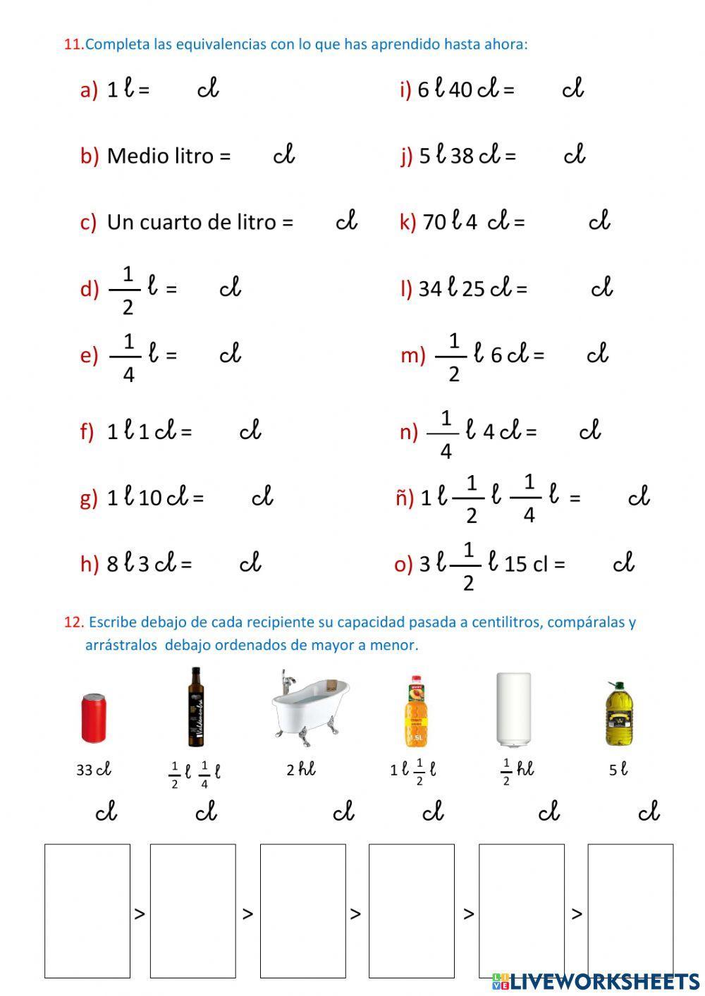 La medida de la capacidad