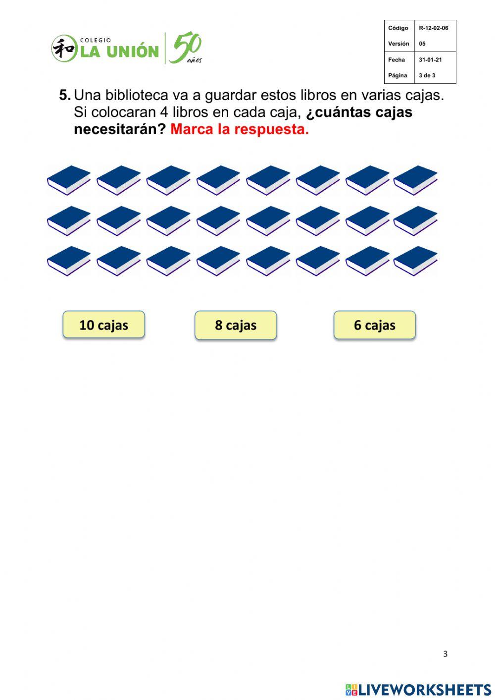 Demuestro lo aprendido-4to grado