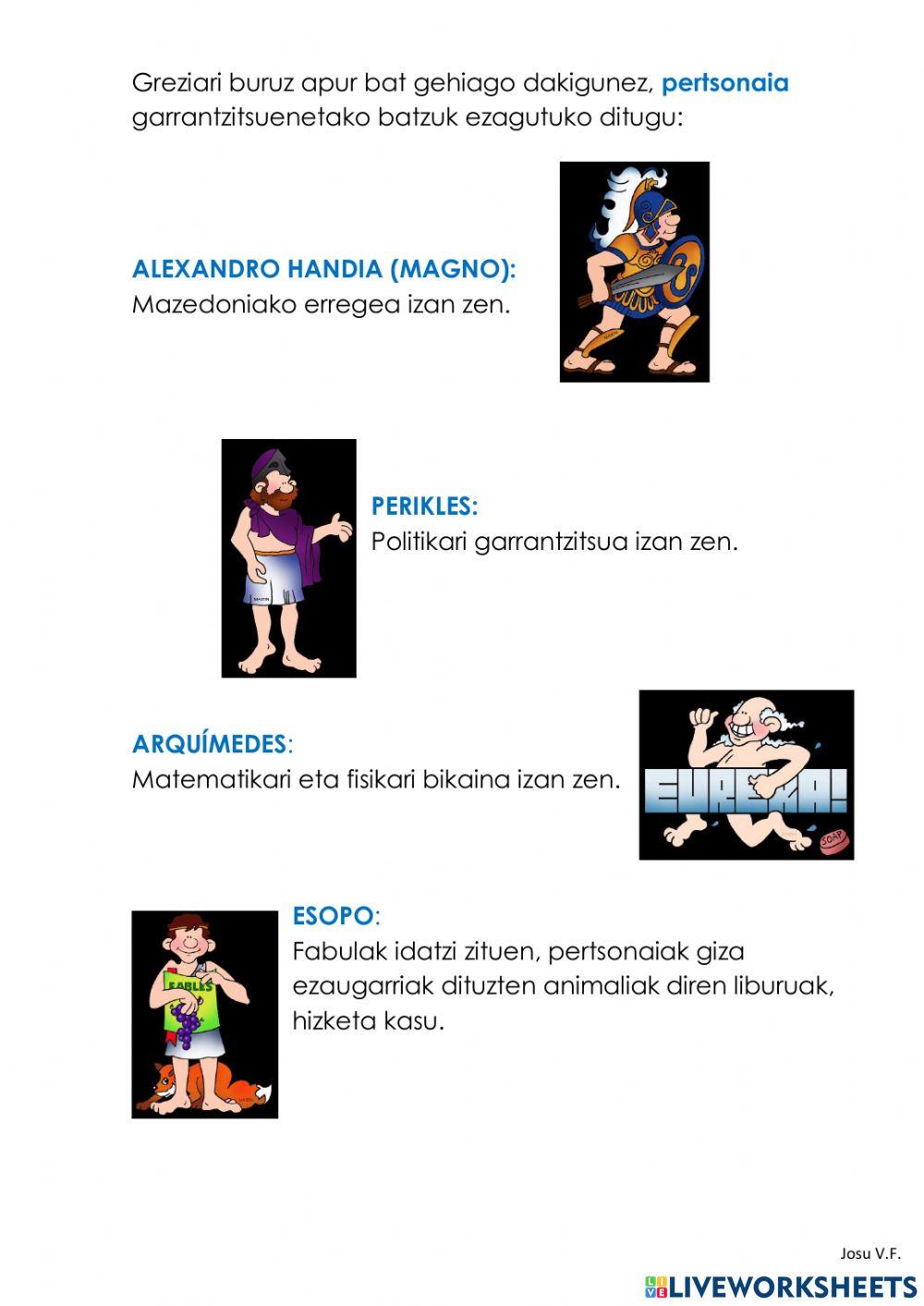 ANTZINAKO GEZIA. ANTZINAKO GEZIA.