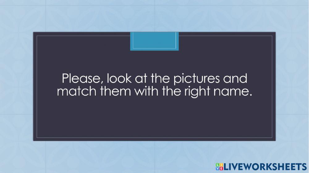 Spelling review 2nd trim - matching