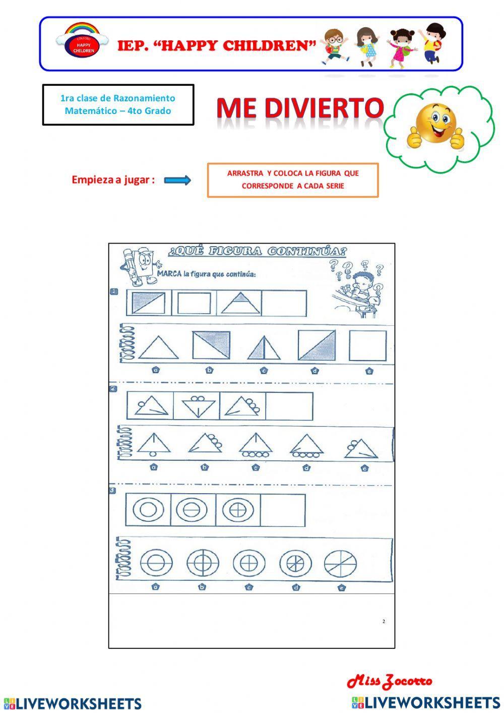 Rm 4to grado clase 1