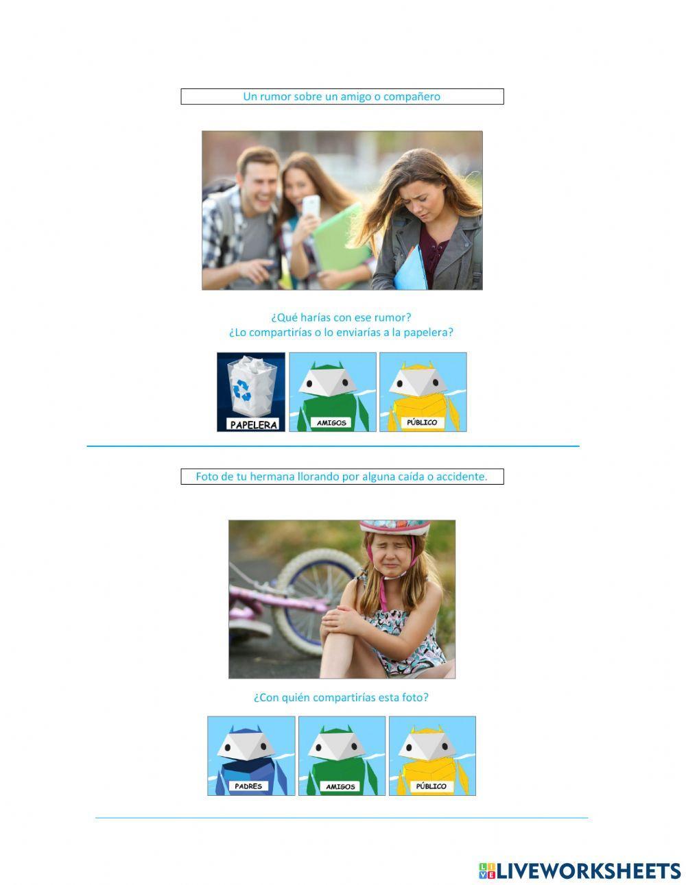 Interland - Montaña Sensata - Comparte con Cuidado