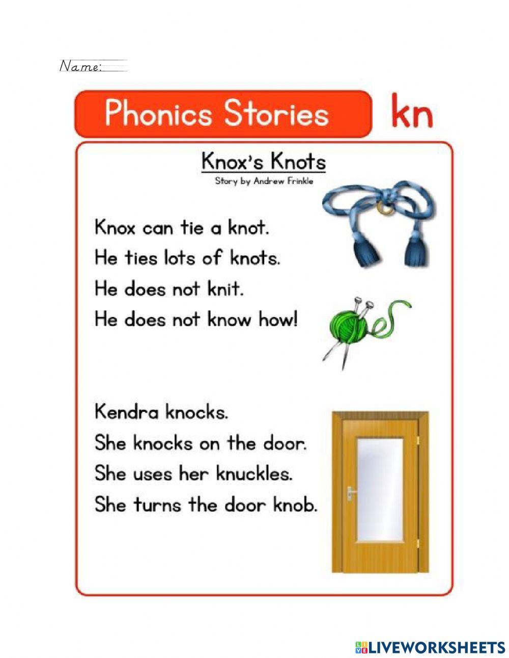 KN Phonics Story