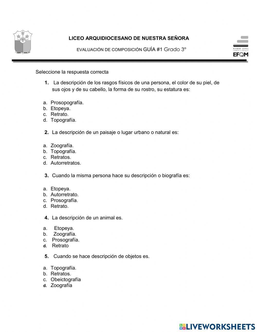 Evaluación de Composición guía -1