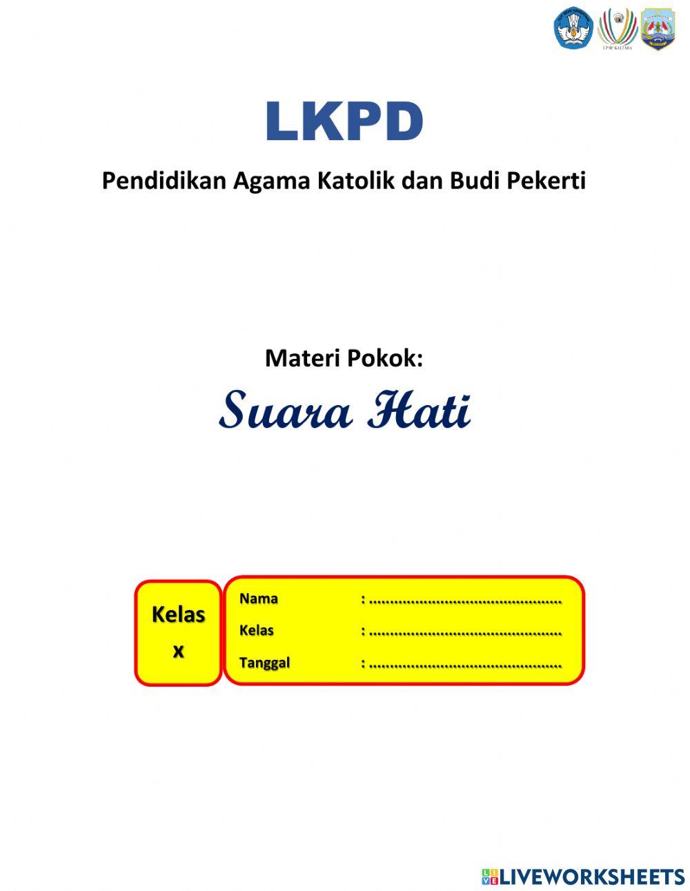 LKPD Agama Katolik