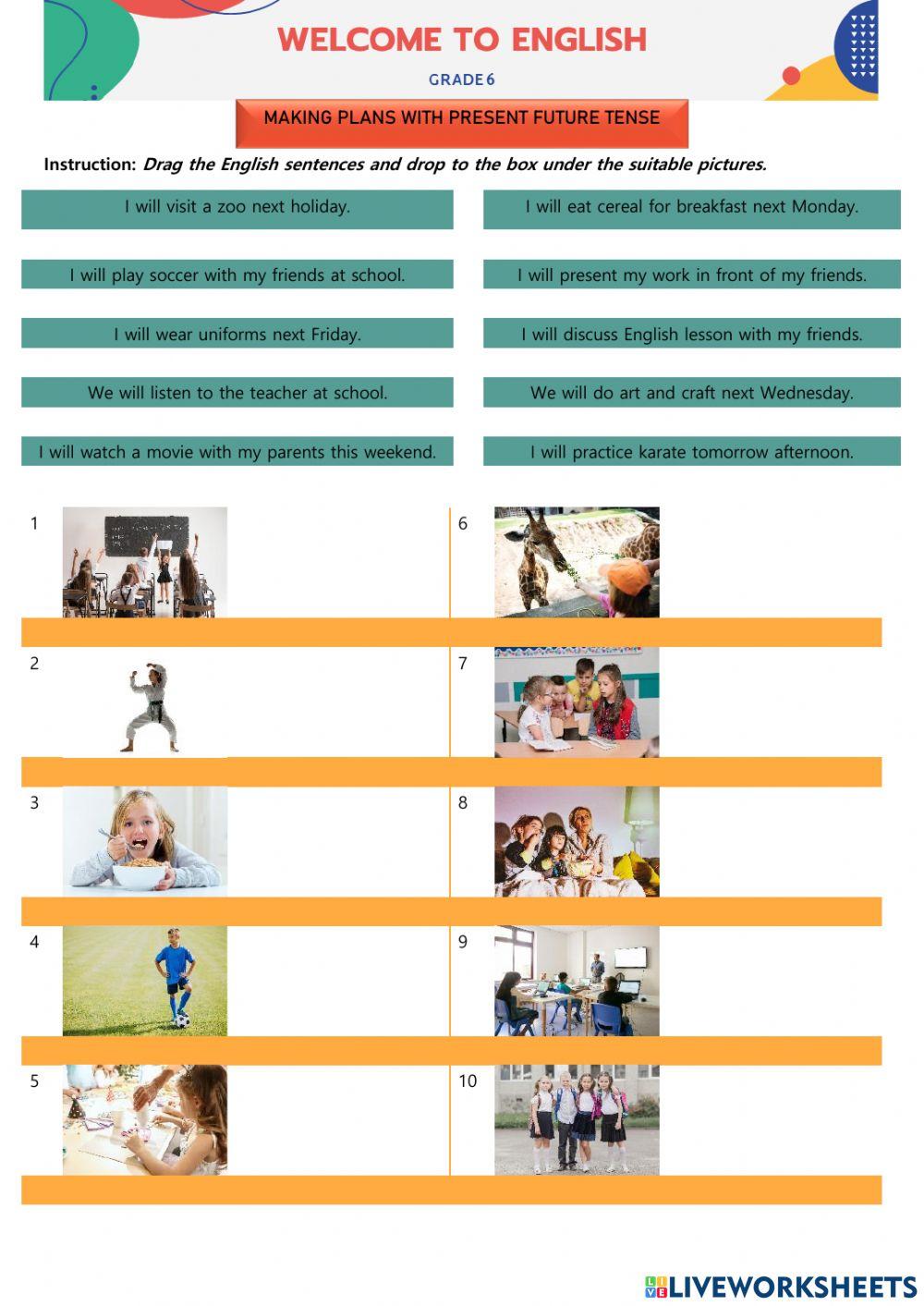 Making Plans with Future Tense