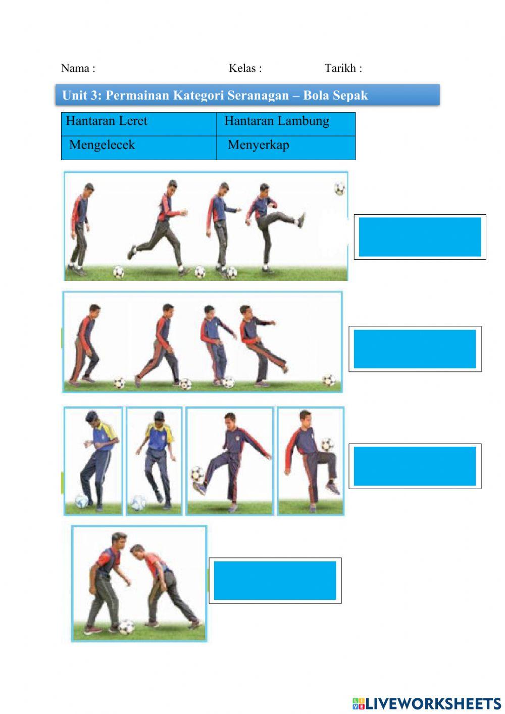 Permainan Serangan Bola Sepak