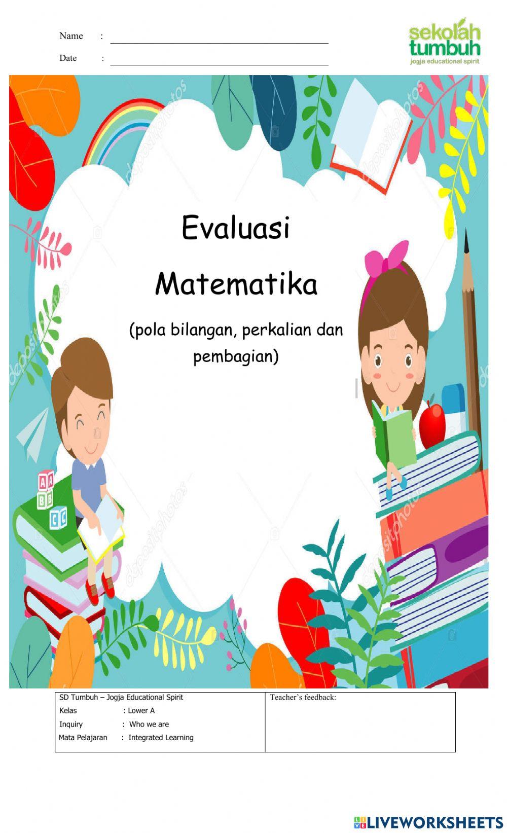 IL-Evaluasi Pola Bilangan, Perkalian dan Pembagian-Puluhan