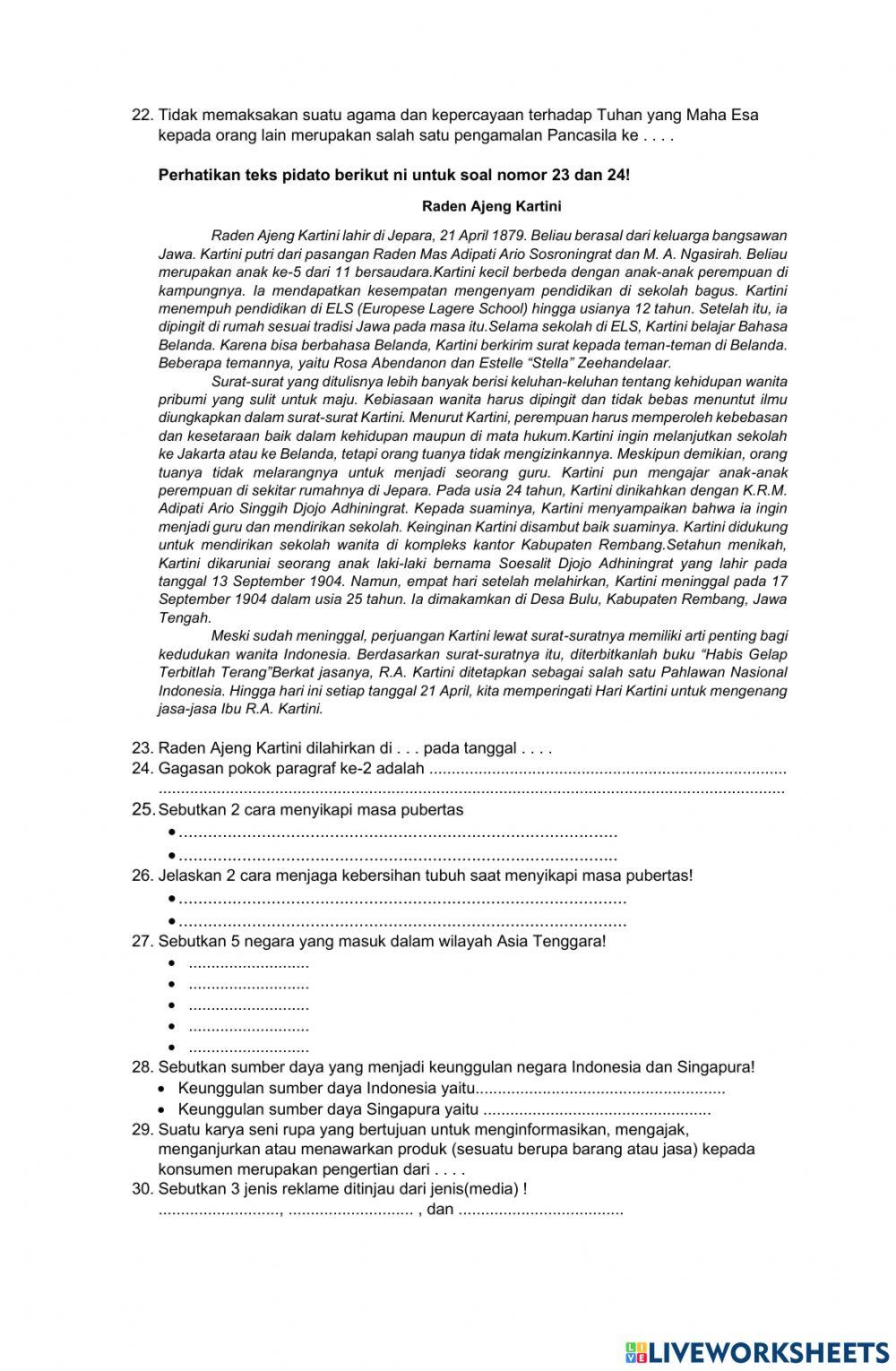 Penilaian Tengah Semester