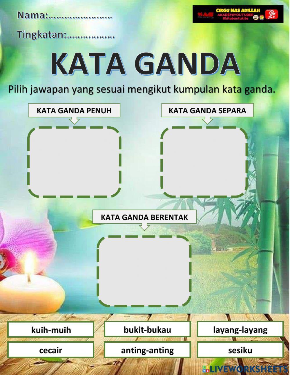 Kata ganda & akronim