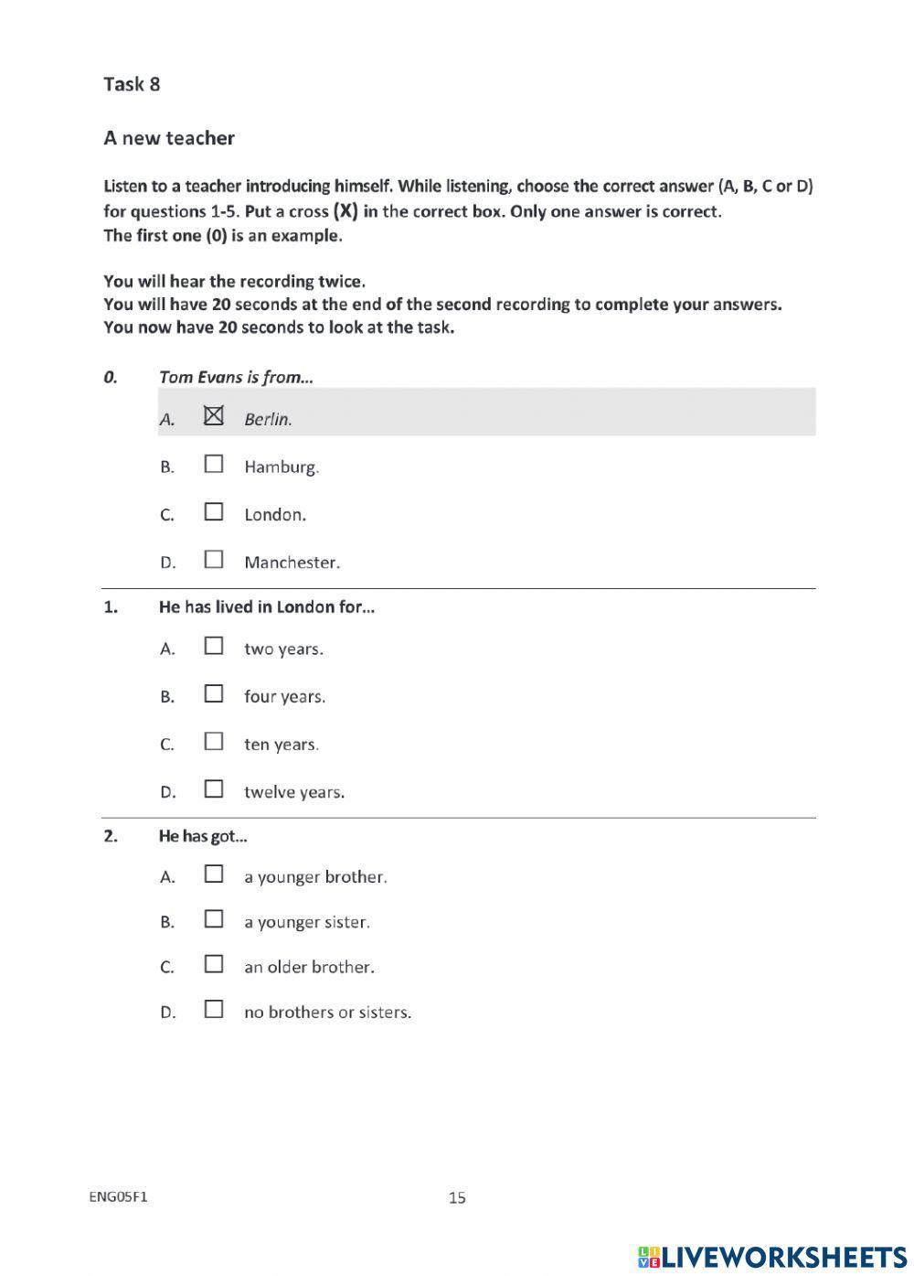 Invalsi- listening-2018