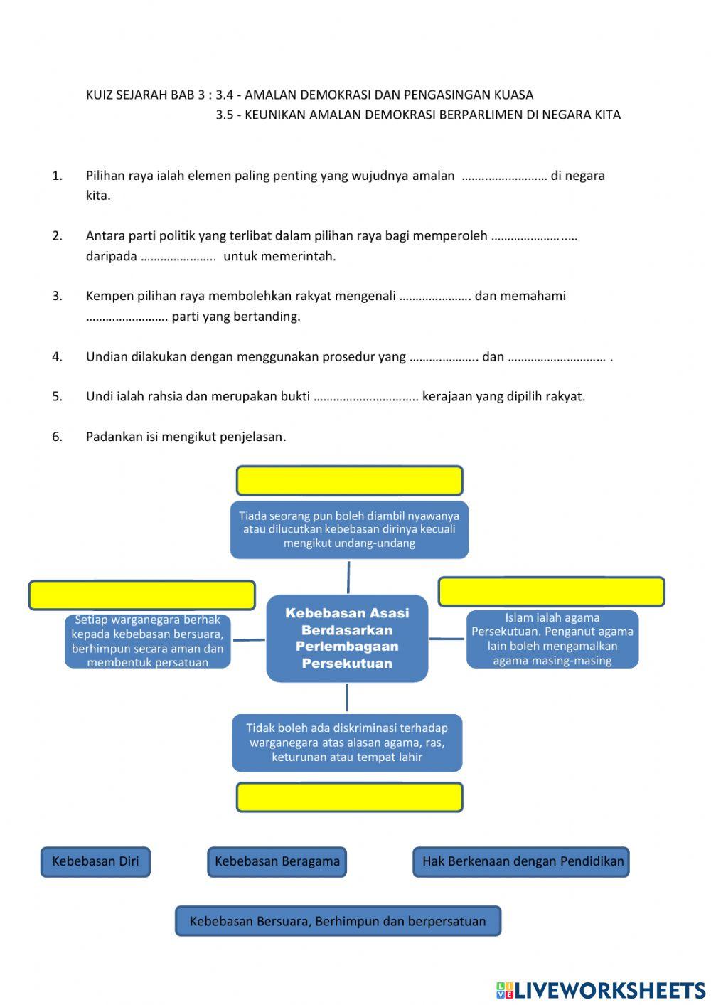 Raja Berperlembagaan dan Demokrasi Berparlimen