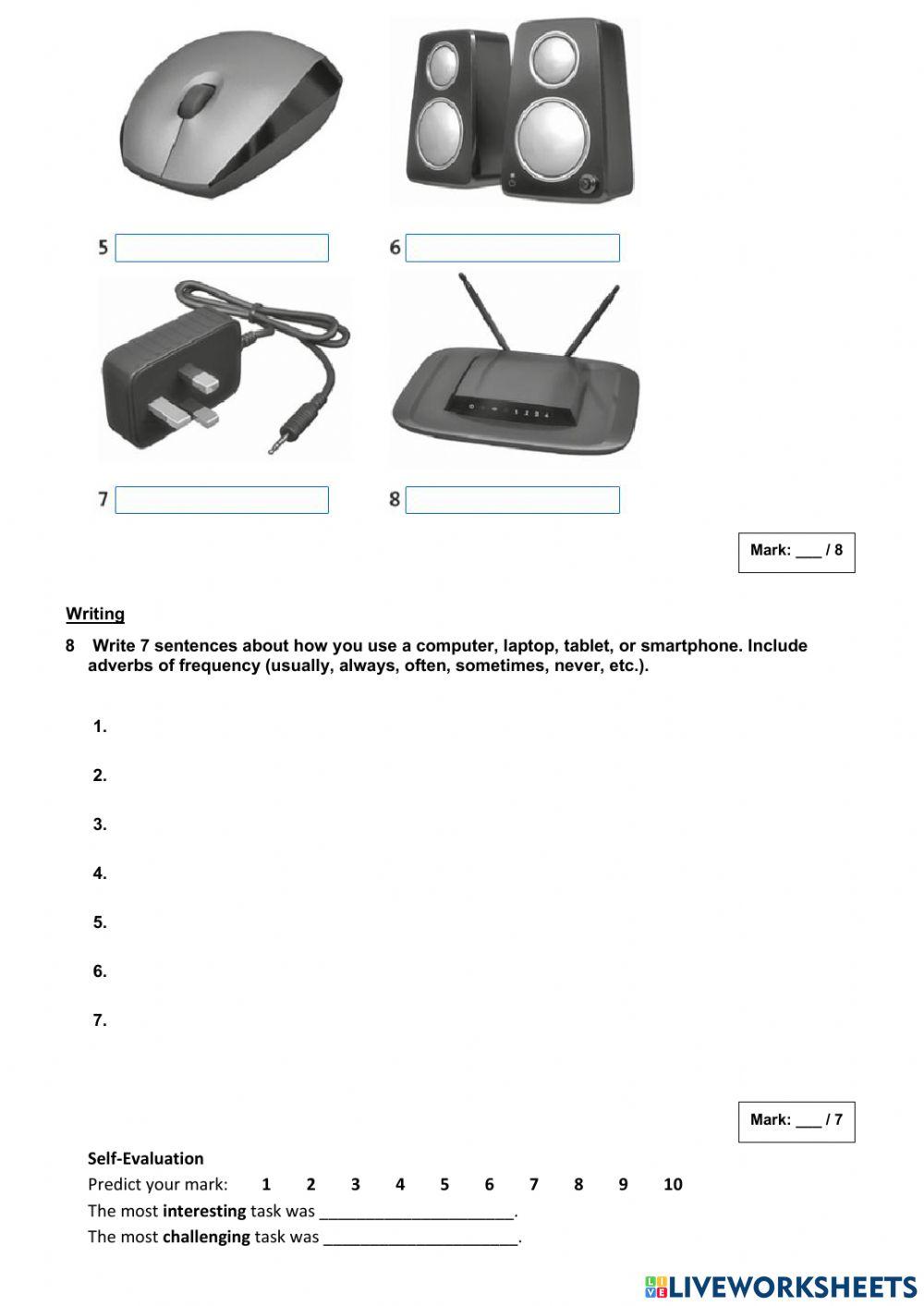 Past simple (Irregular), Computing