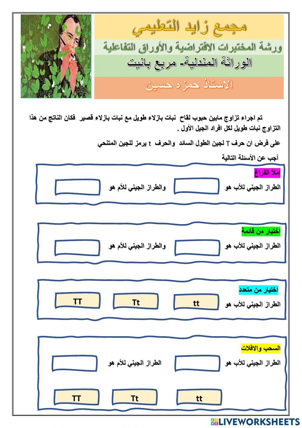 الوراثة المندلية