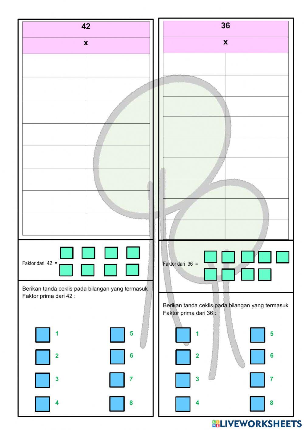 PH Matematika Bilangan Prima & Faktor Prima FIX