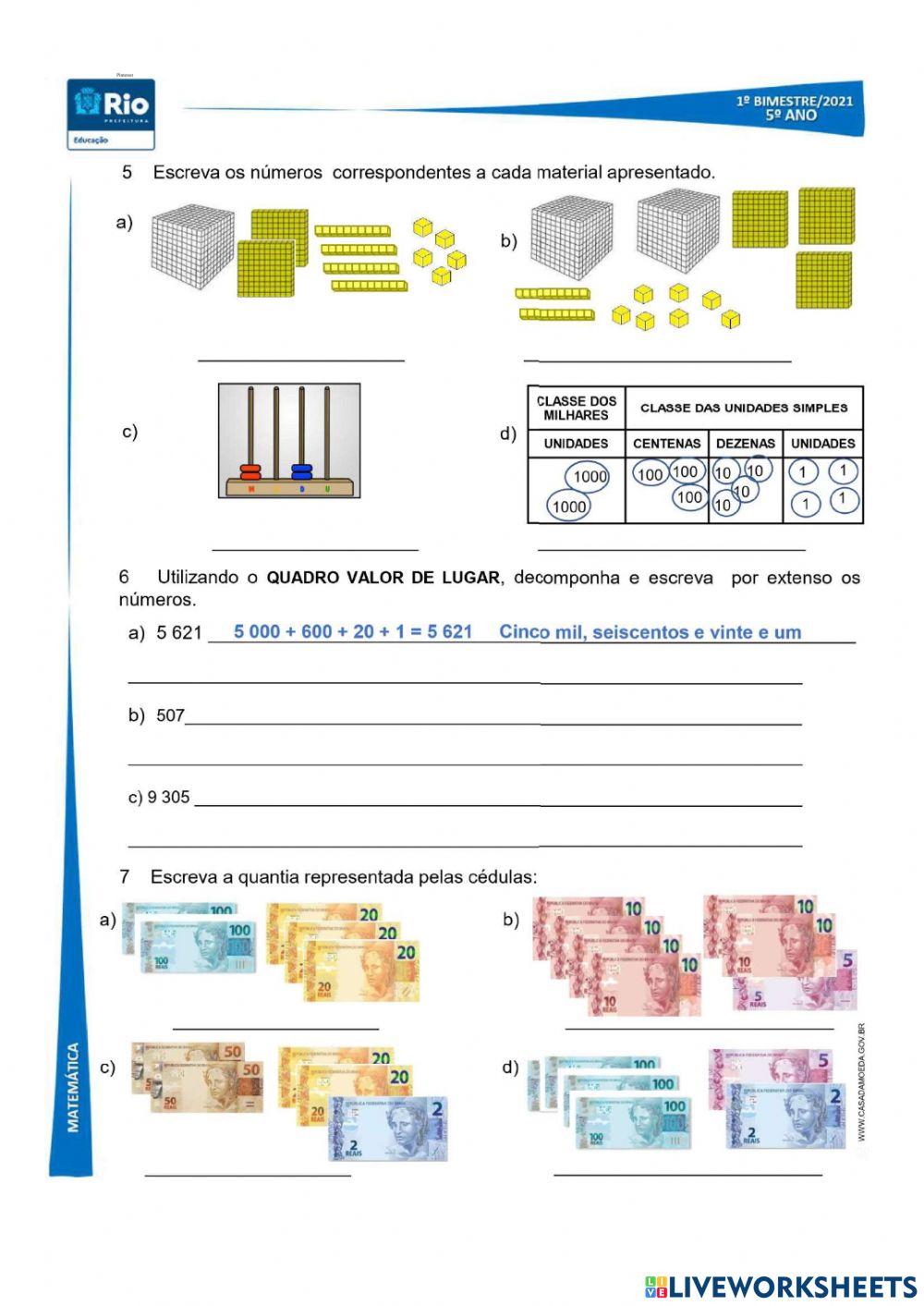 Sistema de numeracao