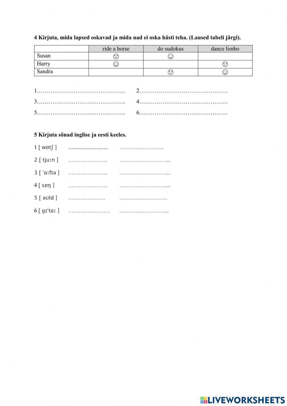 Worksheet8