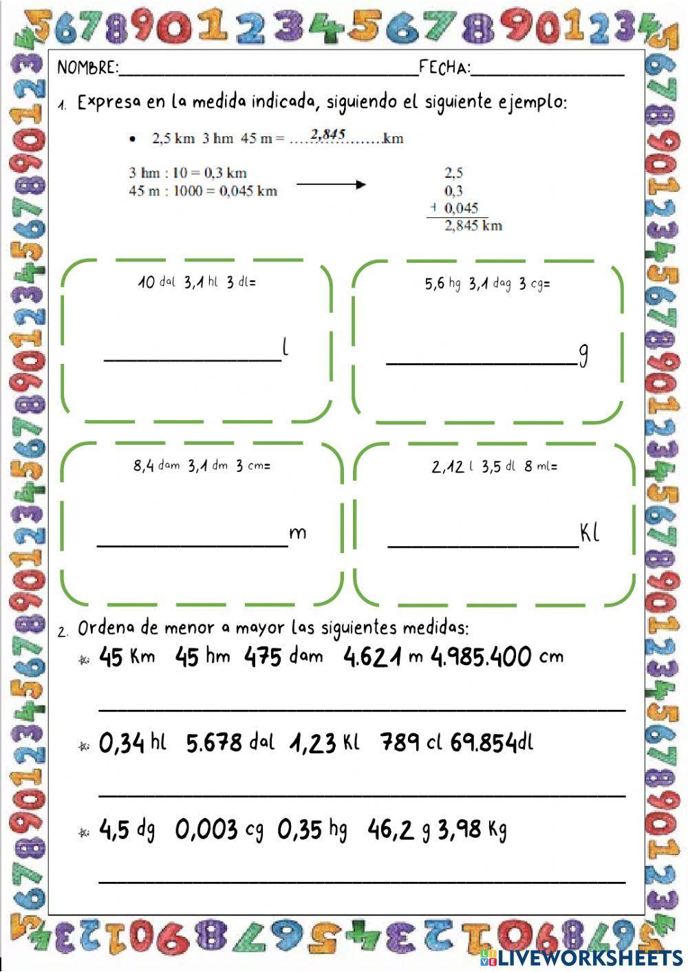 Repaso longitud, capacidad y masa Repaso longitud, capacidad y masa