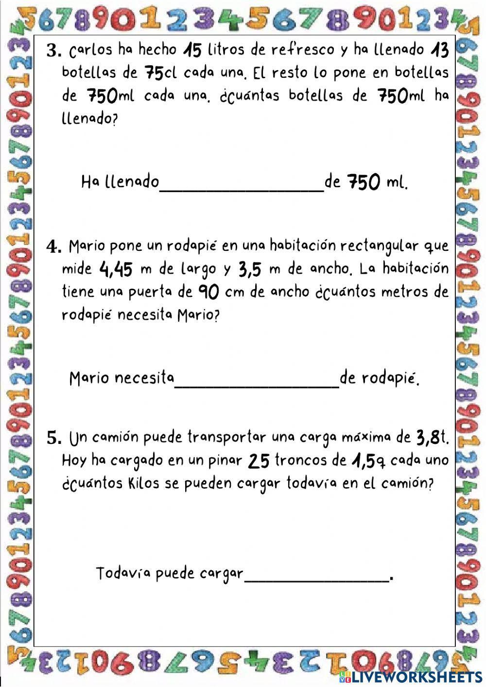 Repaso longitud, capacidad y masa Repaso longitud, capacidad y masa