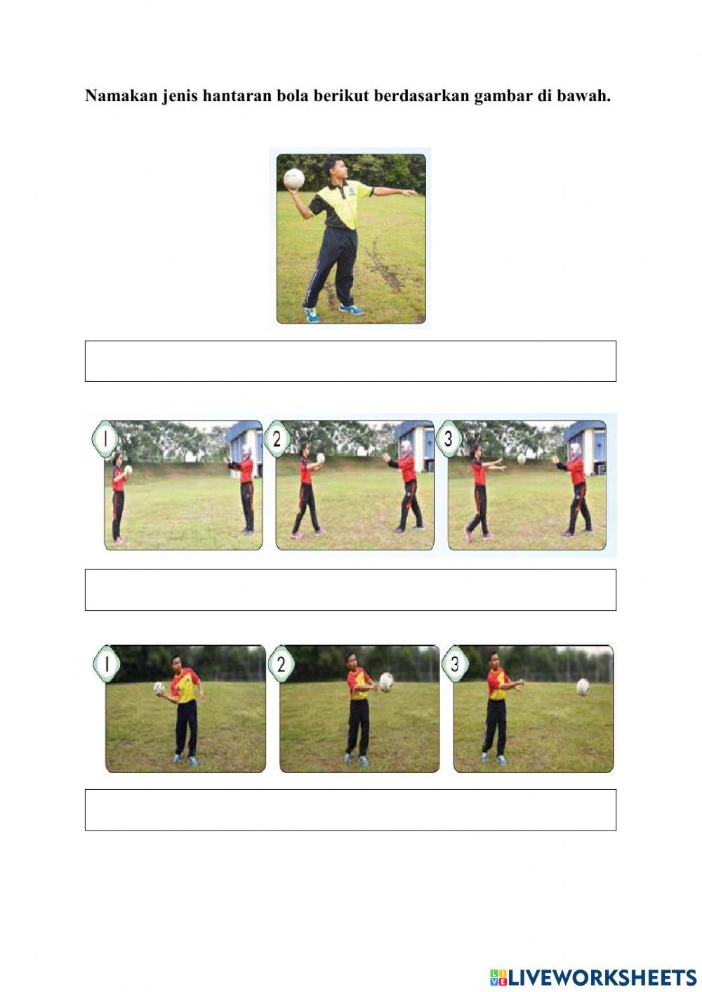 Kemahiran menghantar bola