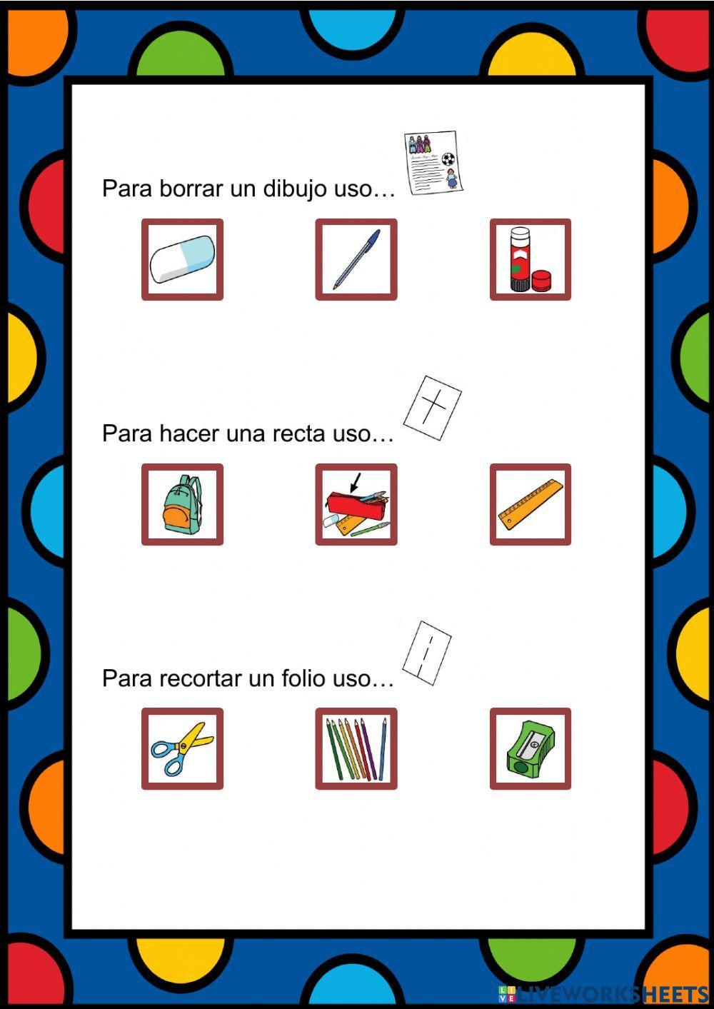 Asociación utensilios