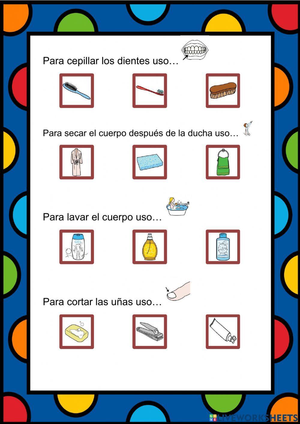 Asociación utensilios