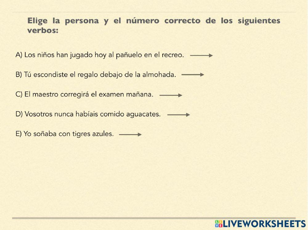 Examen de Lengua 1 (Primera Parte)