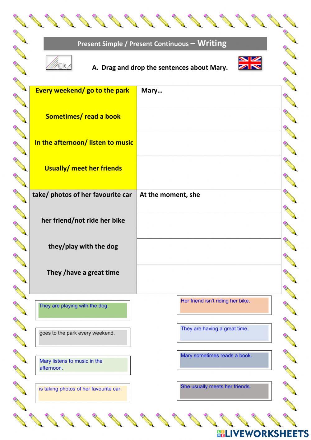 Present Simple vs.Present Continuous