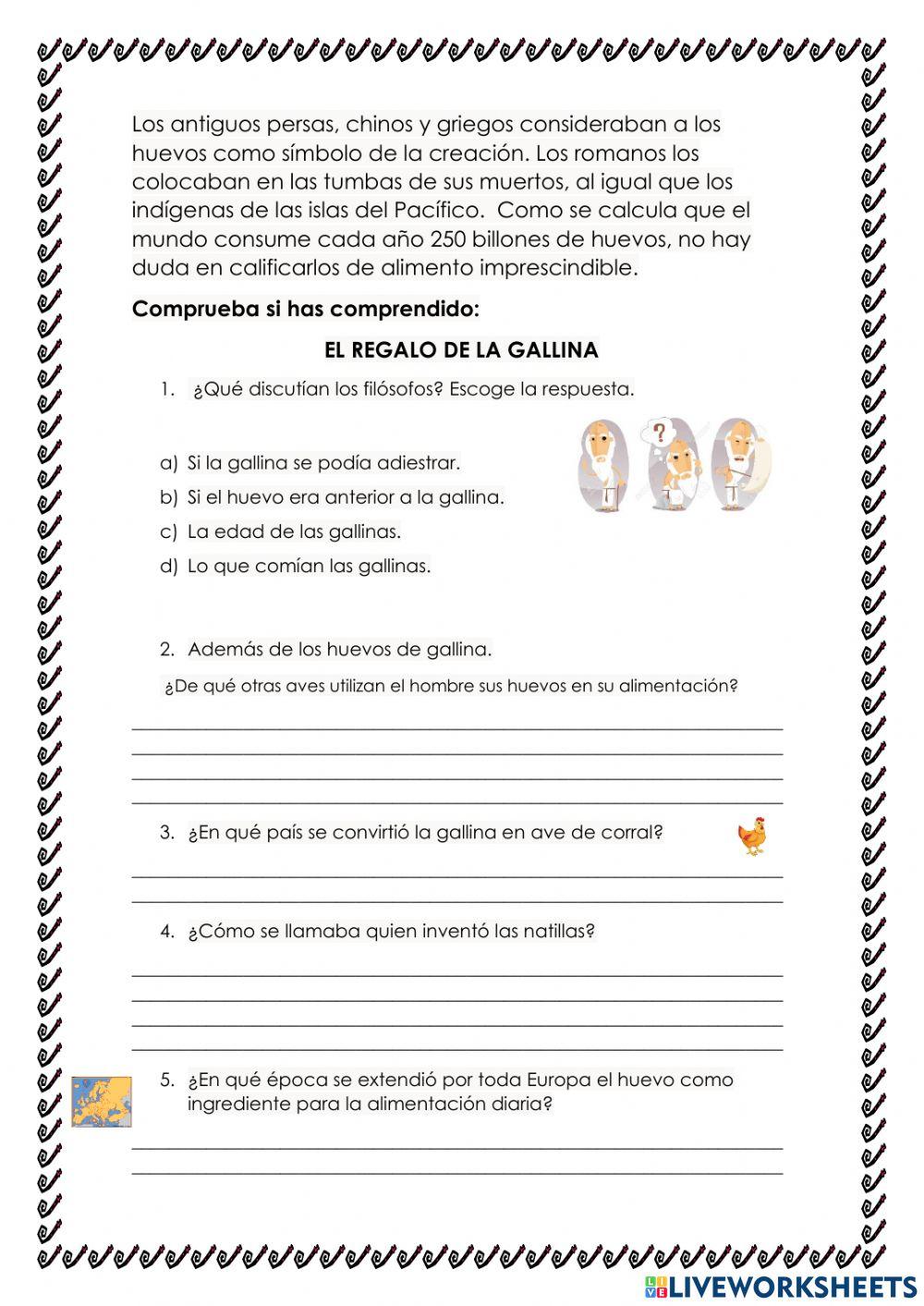 El regalo de la gallina