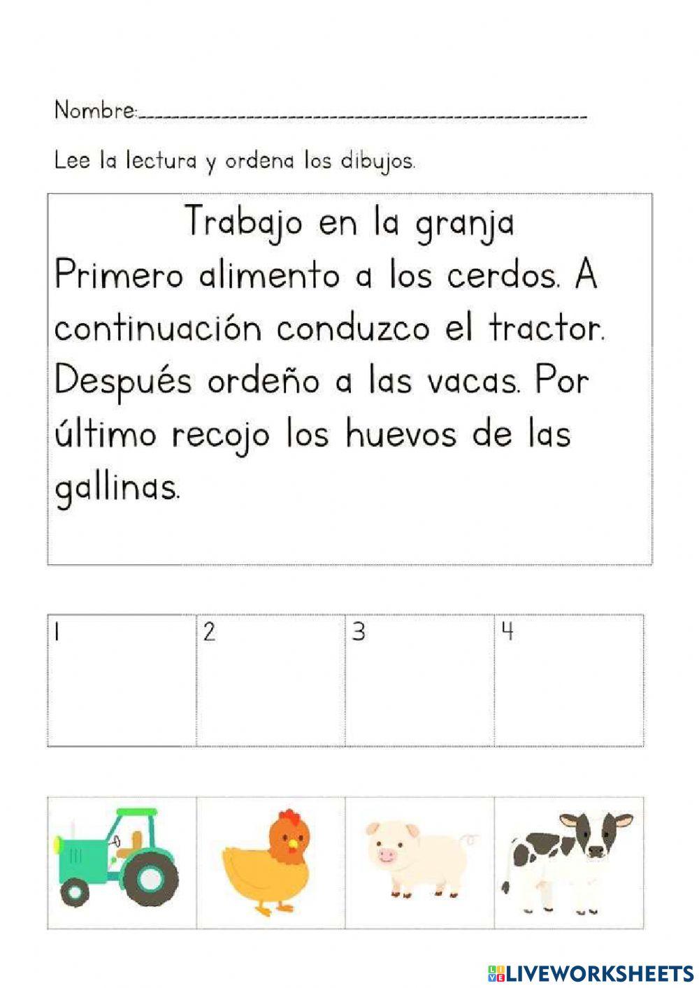 Comprensión de lectura