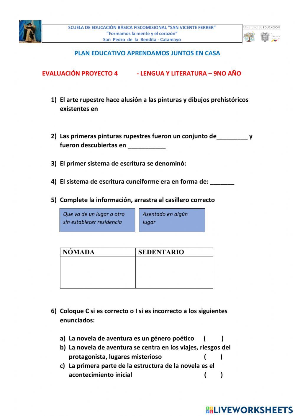 Autoevaluación proyecto 4