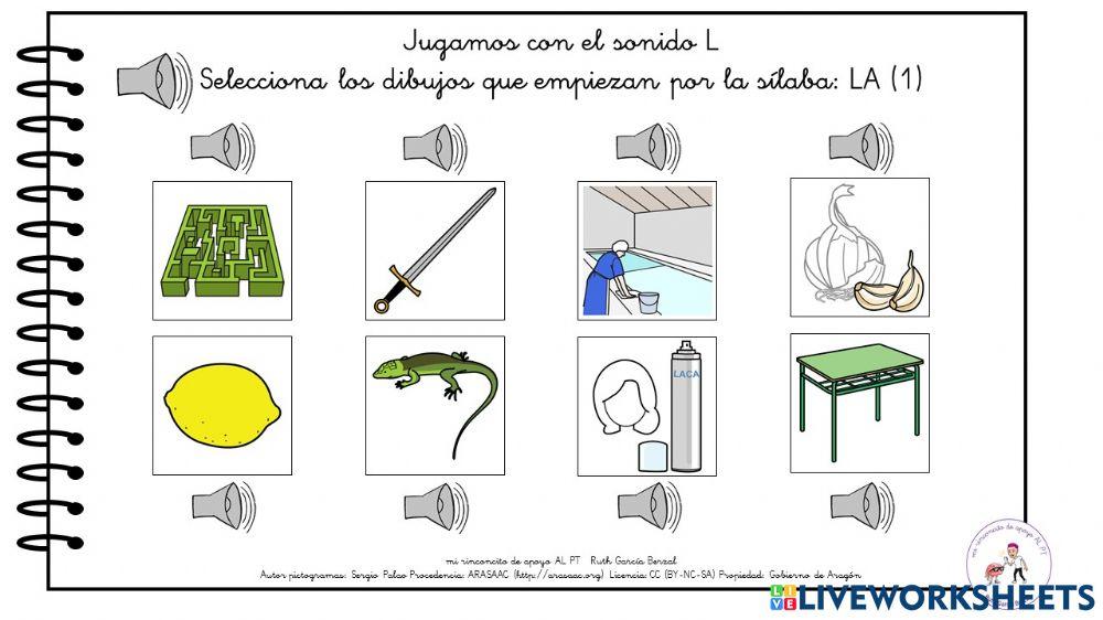 Jugamos con el sonido LA 1