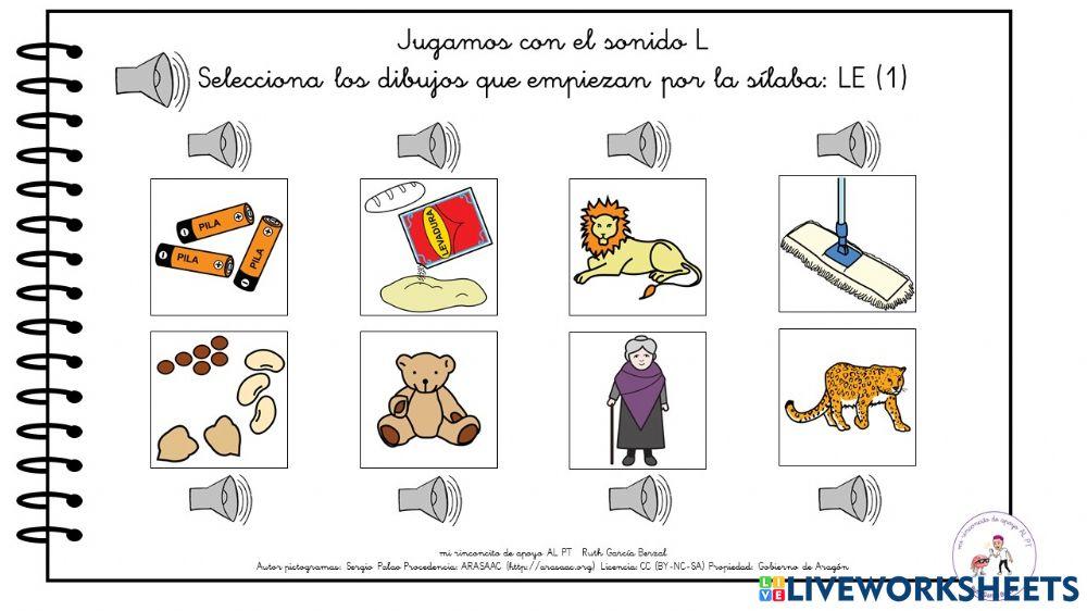 Jugamos con el sonido LE 1