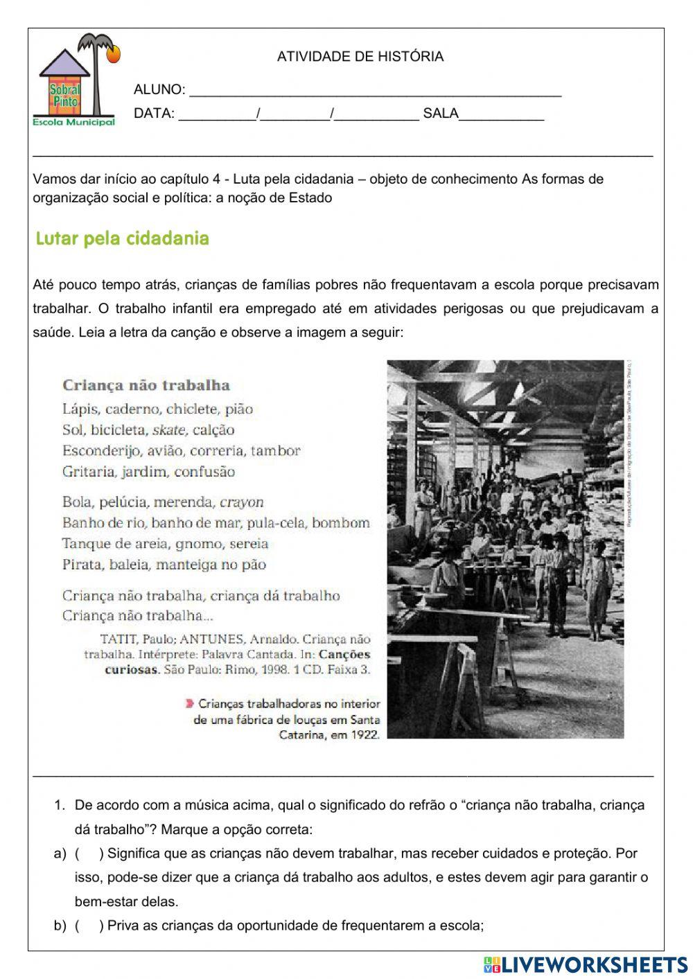 Lutar pela cidadania