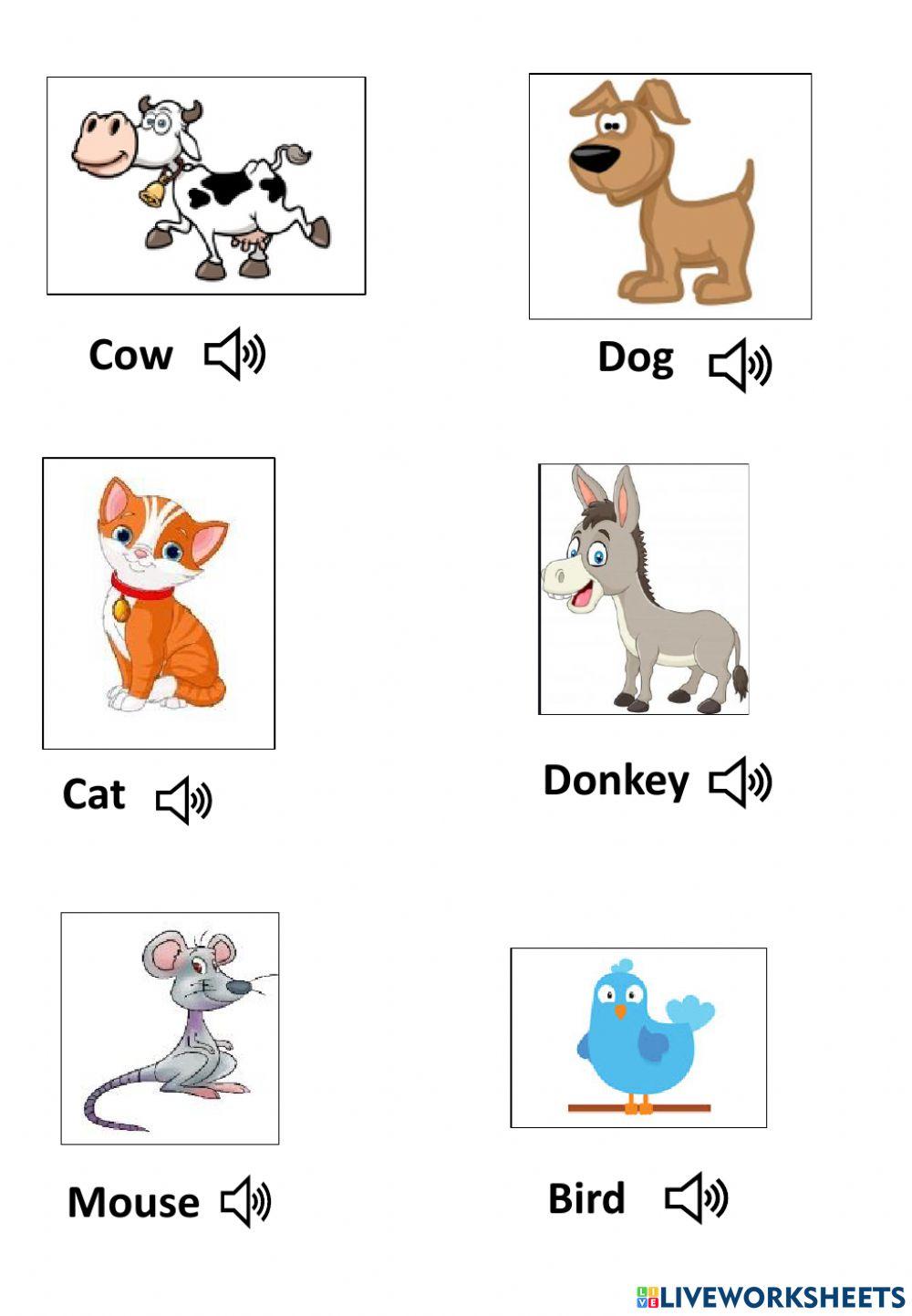 2º farm animals