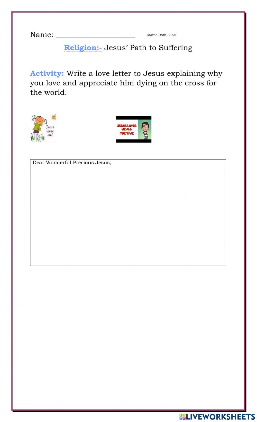 Religious Studies Easter