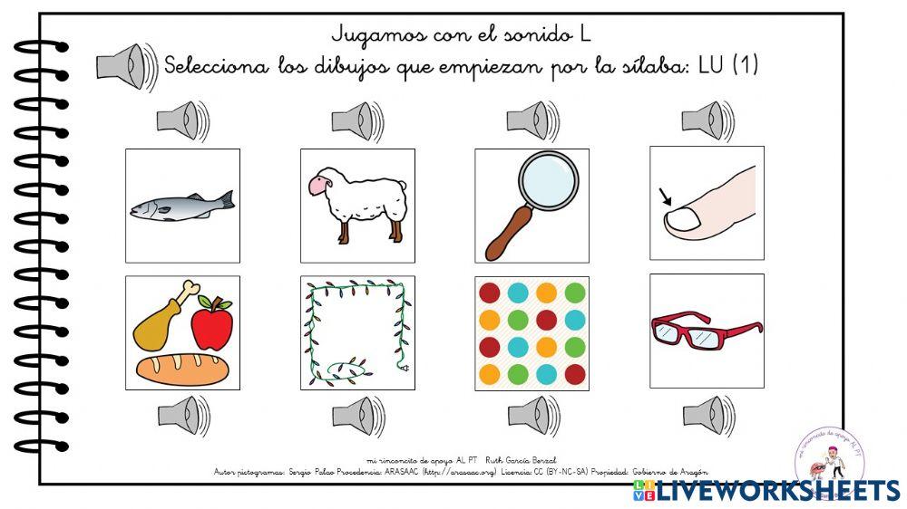 Jugamos con el sonido LU 1