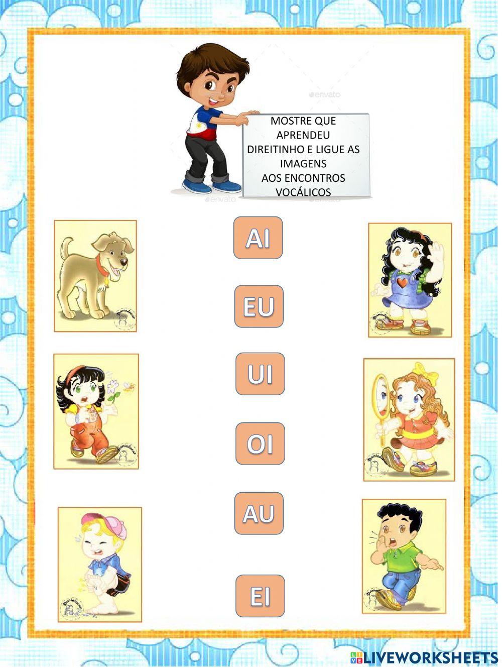 Atividade 022 - encontro vocálico