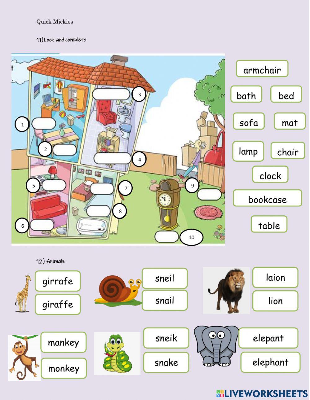 Quick  mickies march test