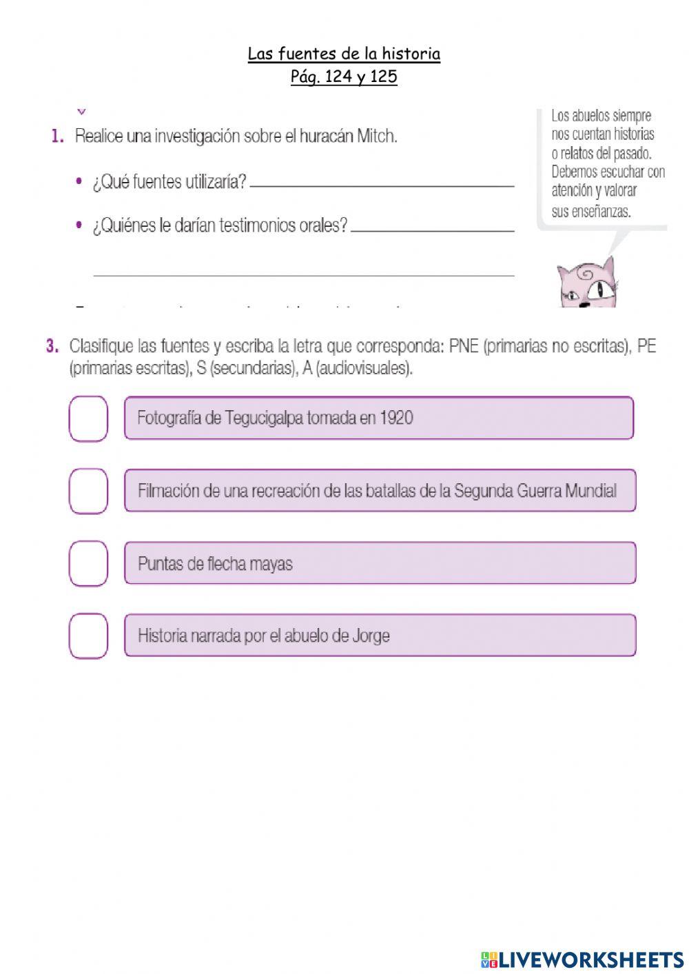 Sociales 4G-Fuentes historia p125